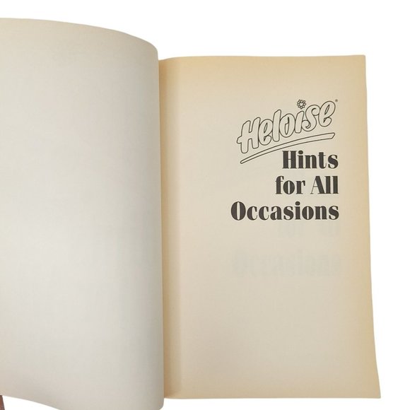 Heloise Hints For All Occasions Paperback 1995 First Edition Paperback - Picture 4 of 11